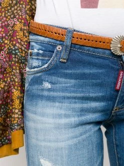 En promotion Dsquared2 Jean skinny à effet usé jeans skinny femme 13 Dsquared2 jean skinny à effet usé