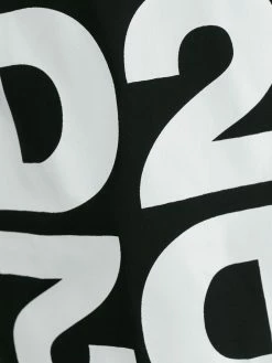 Dsquared2 Soldes En Ligne Short de bain à lien de resserrage et logo shorts de bain homme 7 Dsquared2 short de bain à lien de resserrage et logo