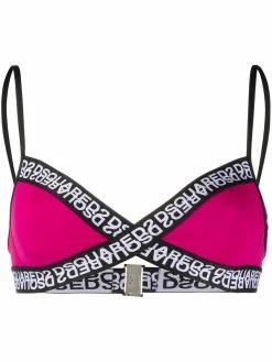 Dsquared2 haut de bikini à design réversible