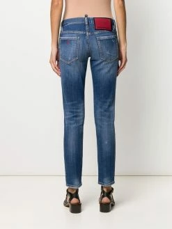 Un Tarif Préférentiel Dsquared2 Jean droit crop jeans courts femme 12 Dsquared2 jean droit crop
