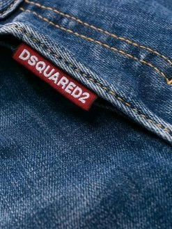 Un Tarif Préférentiel Dsquared2 Jean droit crop jeans courts femme 14 Dsquared2 jean droit crop