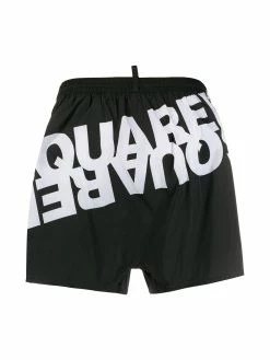 Dsquared2 short de bain à logo imprimé