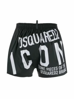 Dsquared2 maillot de bain à logo imprimé