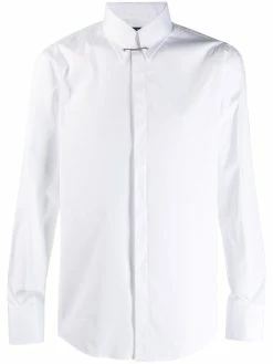 Dsquared2 chemise à détail d'épingle au col