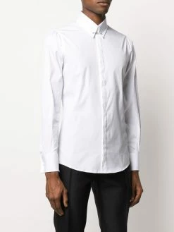 Dsquared2 Produit de première qualité Chemise à détail d'épingle au col chemises homme 9 Dsquared2 chemise à détail d'épingle au col