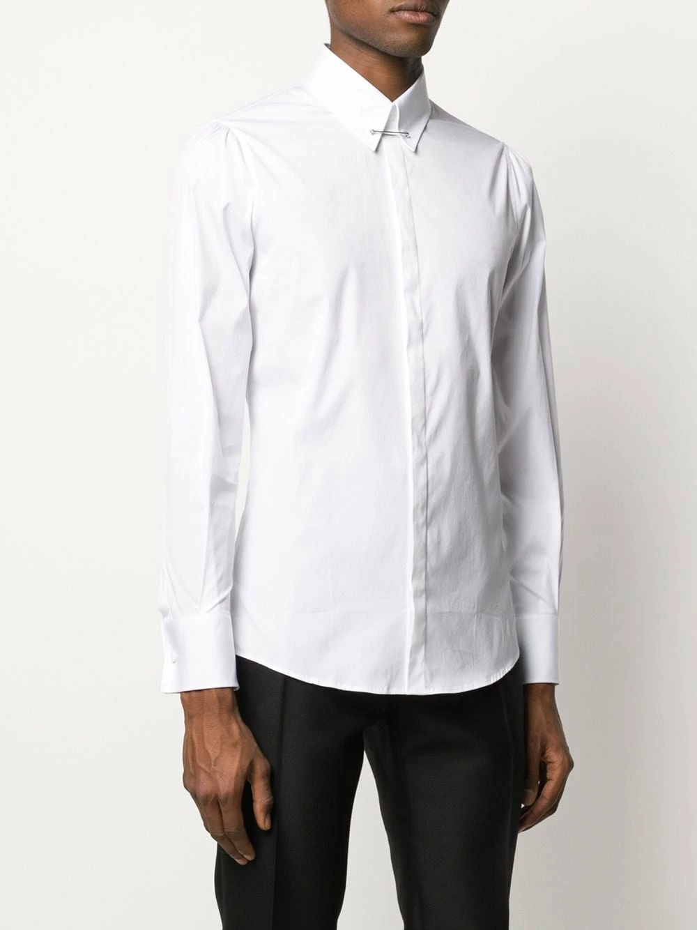 Dsquared2 Produit de première qualité Chemise à détail d'épingle au col chemises homme 5 Dsquared2 chemise à détail d'épingle au col