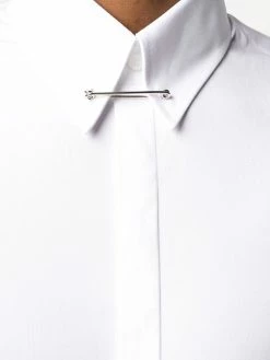 Dsquared2 Produit de première qualité Chemise à détail d'épingle au col chemises homme 11 Dsquared2 chemise à détail d'épingle au col