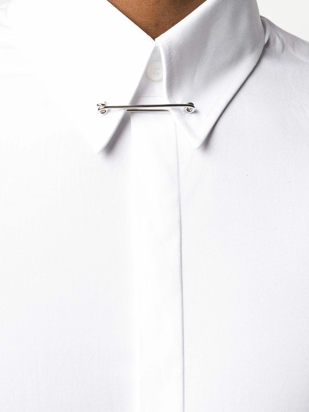 Dsquared2 Produit de première qualité Chemise à détail d'épingle au col chemises homme 7 Dsquared2 chemise à détail d'épingle au col