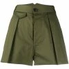 Dsquared2 short plissé à taille haute