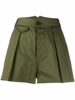 Dsquared2 short plissé à taille haute