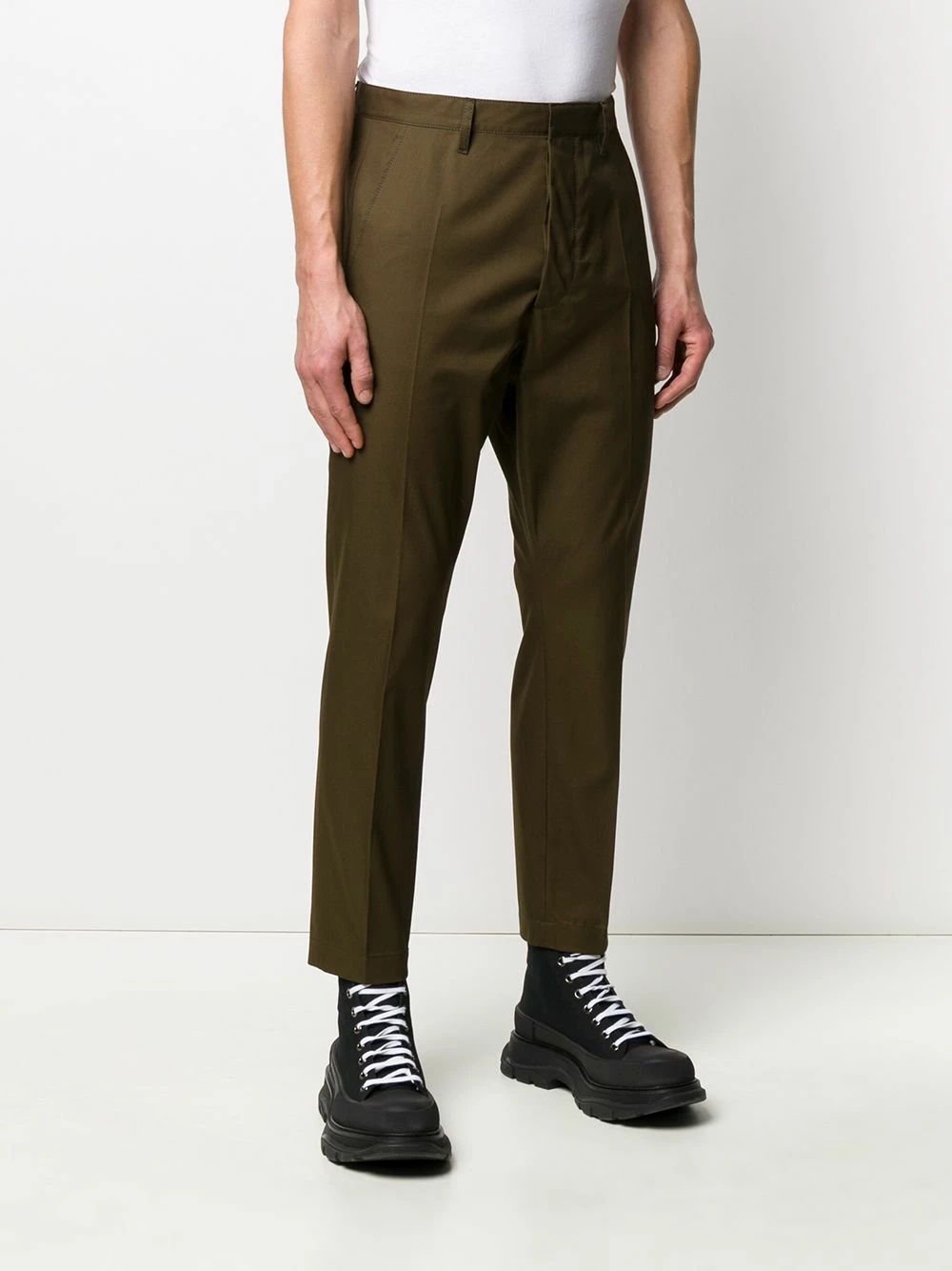 Prix De Rêve Dsquared2 Pantalon de costume en sergé pantalons de costume homme 5 Dsquared2 pantalon de costume en sergé