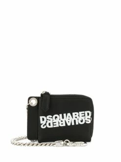 Dsquared2 portefeuille à détail de chaînette