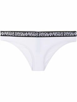 Dsquared2 bas de bikini Ă bordure logo