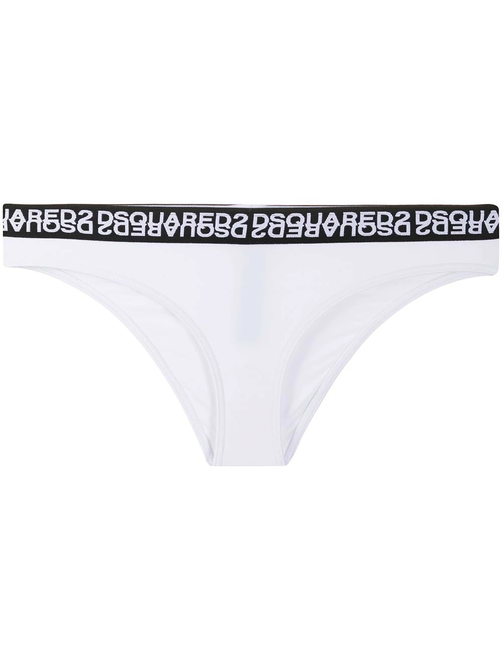 Dsquared2 Bas de bikini à bordure logo Discount En Ligne bikinis femme 3 Dsquared2 bas de bikini à bordure logo