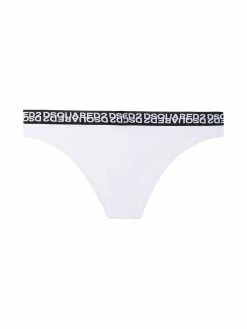 Dsquared2 bas de bikini à bordure logo