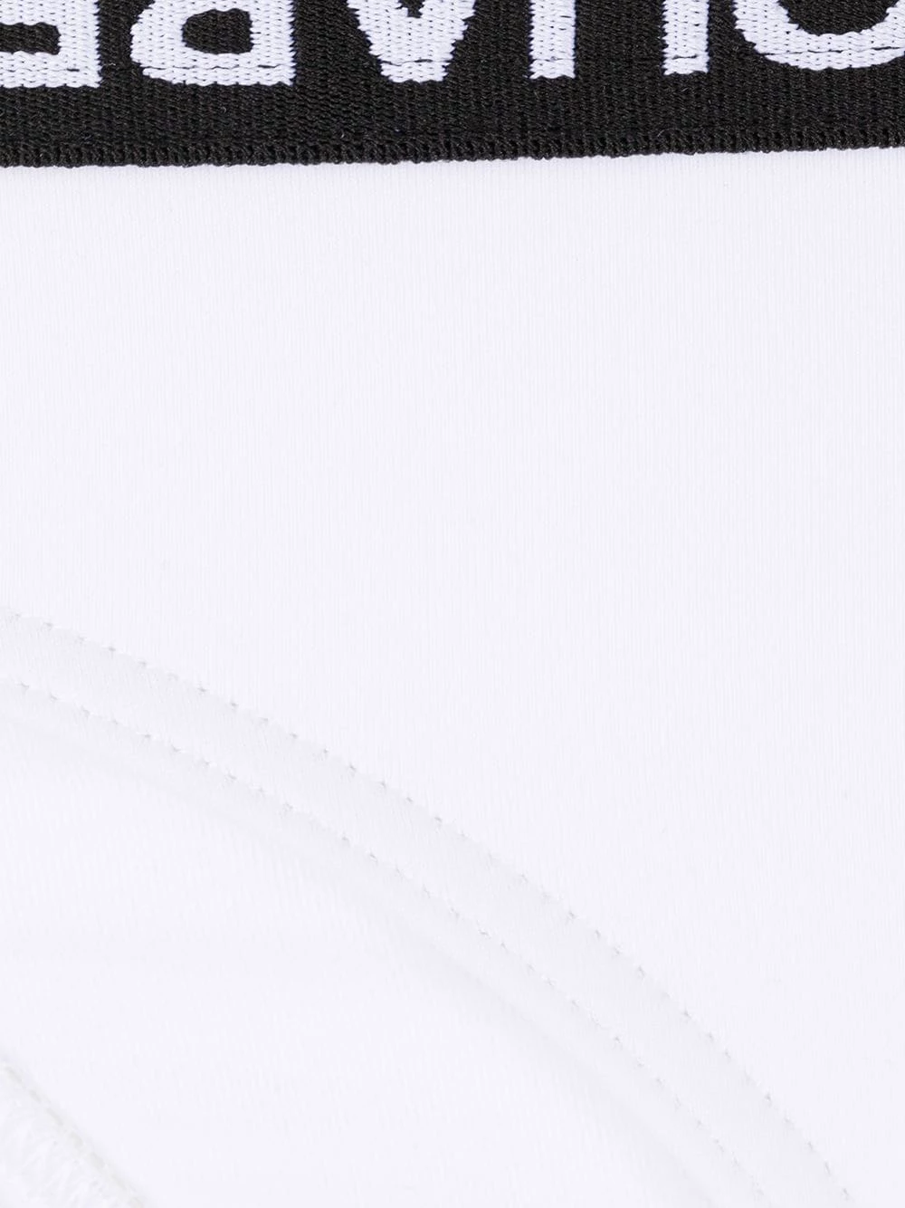 Dsquared2 Bas de bikini à bordure logo Discount En Ligne bikinis femme 5 Dsquared2 bas de bikini à bordure logo