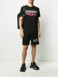 Dsquared2 short de jogging à logo imprimé
