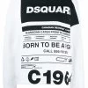 Dsquared2 t-shirt à slogan imprimé