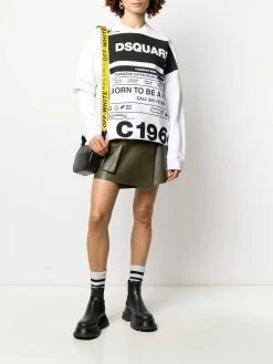 Dsquared2 t-shirt à slogan imprimé