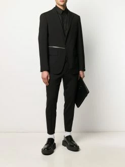 Dsquared2 blazer à détails de zips