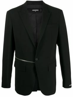 Dsquared2 blazer à détails de zips