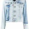 Dsquared2 veste crop en jean