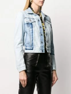 Dsquared2 veste crop en jean