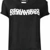 Dsquared2 Authentique 100% T shirt à logo imprimé t-shirts & jerseys femme 1 Dsquared2 t-shirt à logo imprimé