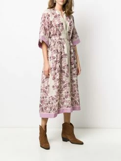 Prix Jamais Vus Dsquared2 Robe tunique à fleurs robes de jour femme 11 Dsquared2 robe-tunique à fleurs