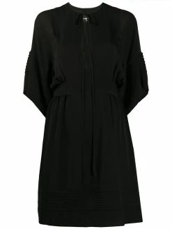Dsquared2 robe tunique à col v plongeant