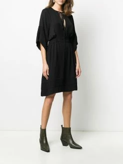 Dsquared2 robe tunique à col v plongeant