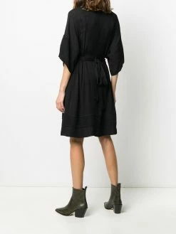 Dsquared2 robe tunique à col v plongeant