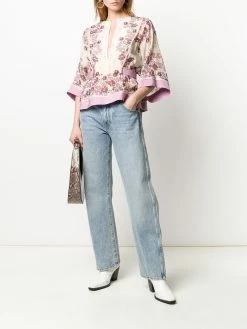 Marchandise de première qualité Dsquared2 Blouse à fleurs blouses femme 8 Dsquared2 blouse à fleurs
