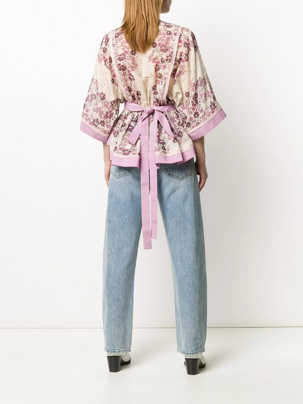 Marchandise de première qualité Dsquared2 Blouse à fleurs blouses femme 6 Dsquared2 blouse à fleurs