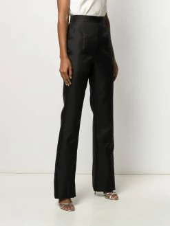 Dsquared2 pantalon évasé à taille haute