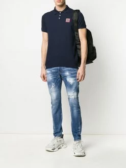 Dsquared2 polo à patch logo