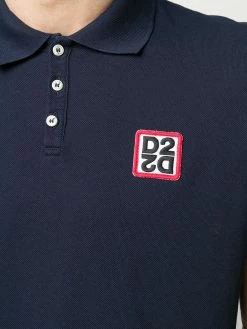 Dsquared2 polo à patch logo