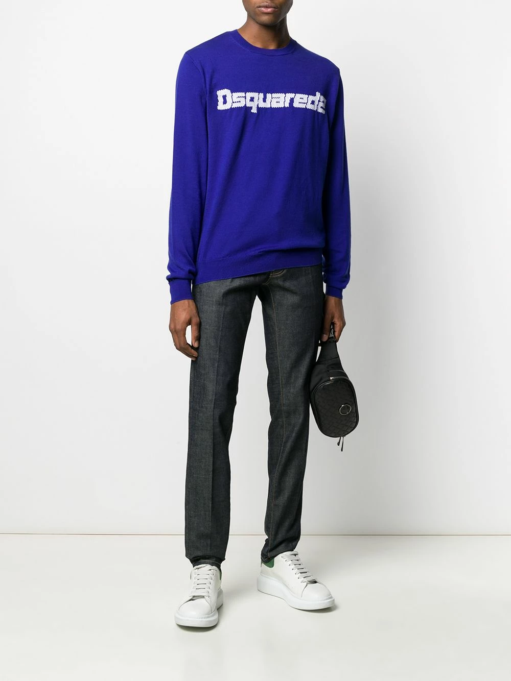 Dsquared2 Prix Abordable Jean slim à surpiqûres contrastantes jeans slim homme 4 Dsquared2 jean slim à surpiqûres contrastantes