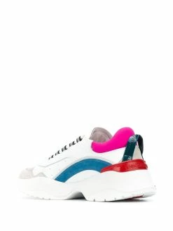 Bas Prix Dsquared2 Baskets à empiècements contrastants femme 8 Dsquared2 baskets à empiècements contrastants