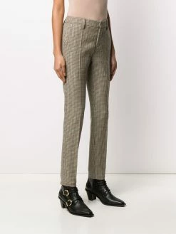 Dsquared2 Pantalon de costume à motif pied de poule Prix d’Amis pantalons slim femme 11 Dsquared2 pantalon de costume à motif pied-de-poule