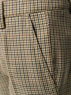 Dsquared2 Pantalon de costume à motif pied de poule Prix d’Amis pantalons slim femme 13 Dsquared2 pantalon de costume à motif pied-de-poule