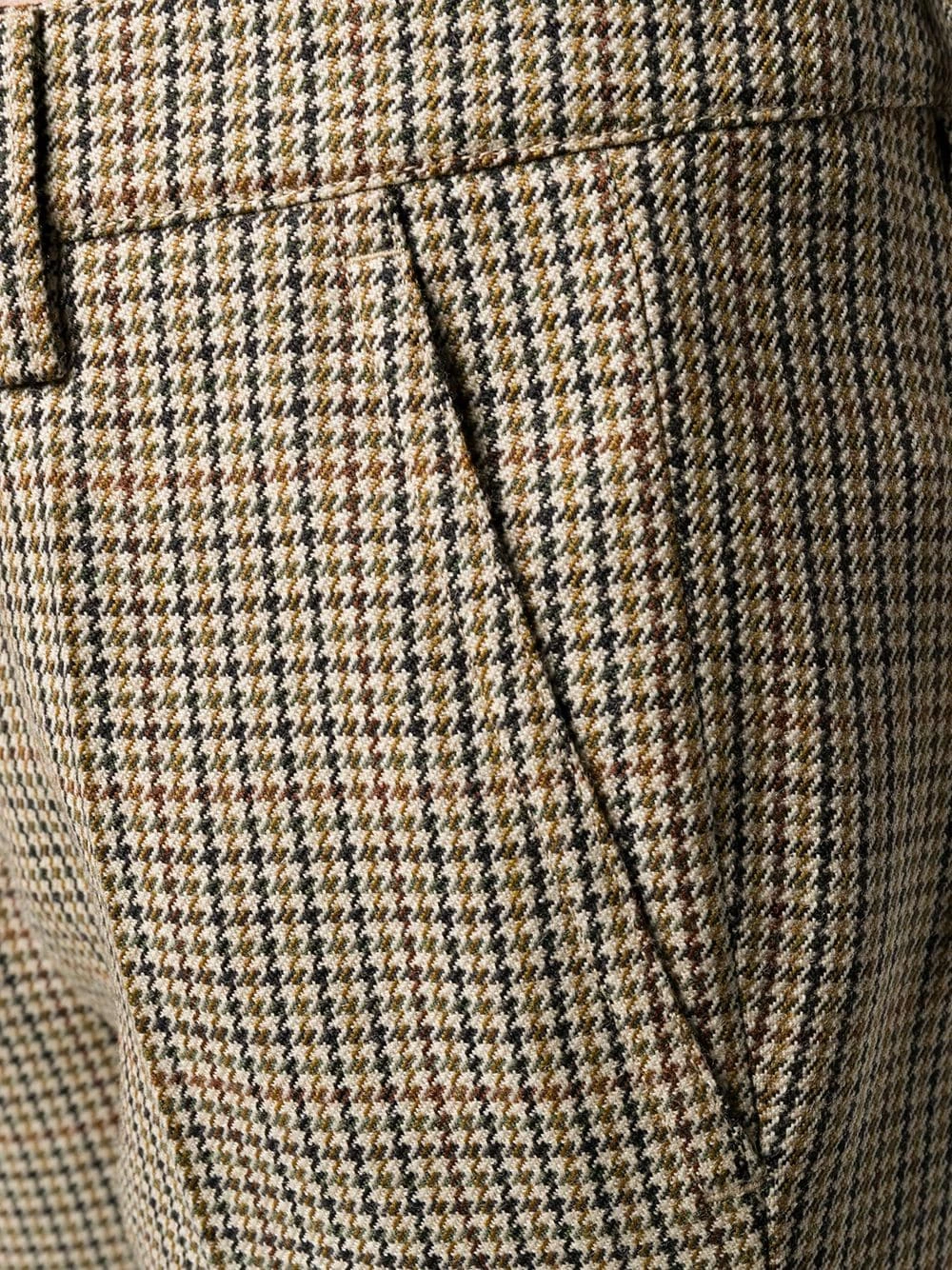 Dsquared2 Pantalon de costume à motif pied de poule Prix d’Amis pantalons slim femme 7 Dsquared2 pantalon de costume à motif pied-de-poule