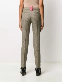 Dsquared2 Pantalon de costume à motif pied de poule Prix d’Amis pantalons slim femme 12 Dsquared2 pantalon de costume à motif pied-de-poule