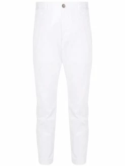 Dsquared2 pantalon crop à logo imprimé