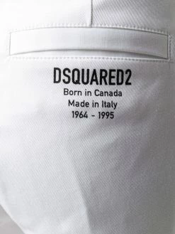 Dsquared2 Prix Usine Pantalon crop à logo imprimé pantalons raccourcis femme 13 Dsquared2 pantalon crop à logo imprimé