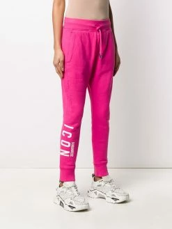 Dsquared2 pantalon de jogging à logo imprimé