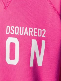 Garantie De Qualité 100% Dsquared2 Sweat à capuche oversize à logo imprimé hoodies femme 11 Dsquared2 sweat à capuche oversize à logo imprimé