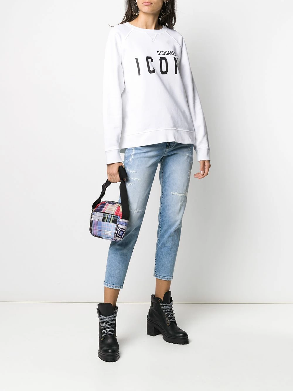 Assurance De l’Authenticité Dsquared2 Sweat Icon imprimé sweats femme 4 Dsquared2 sweat Icon imprimé