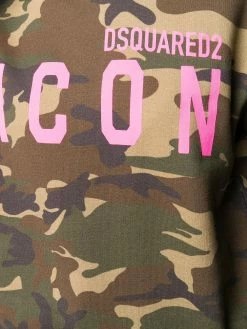 Dsquared2 sweat à capuche à motif camouflage
