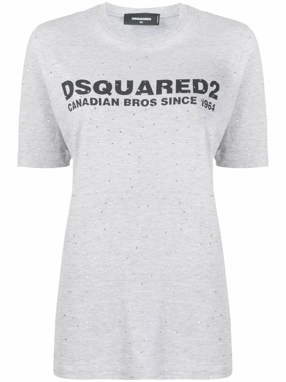 Prix Légers Dsquared2 T shirt à logo imprimé t-shirts & jerseys femme 3 Dsquared2 t-shirt à logo imprimé